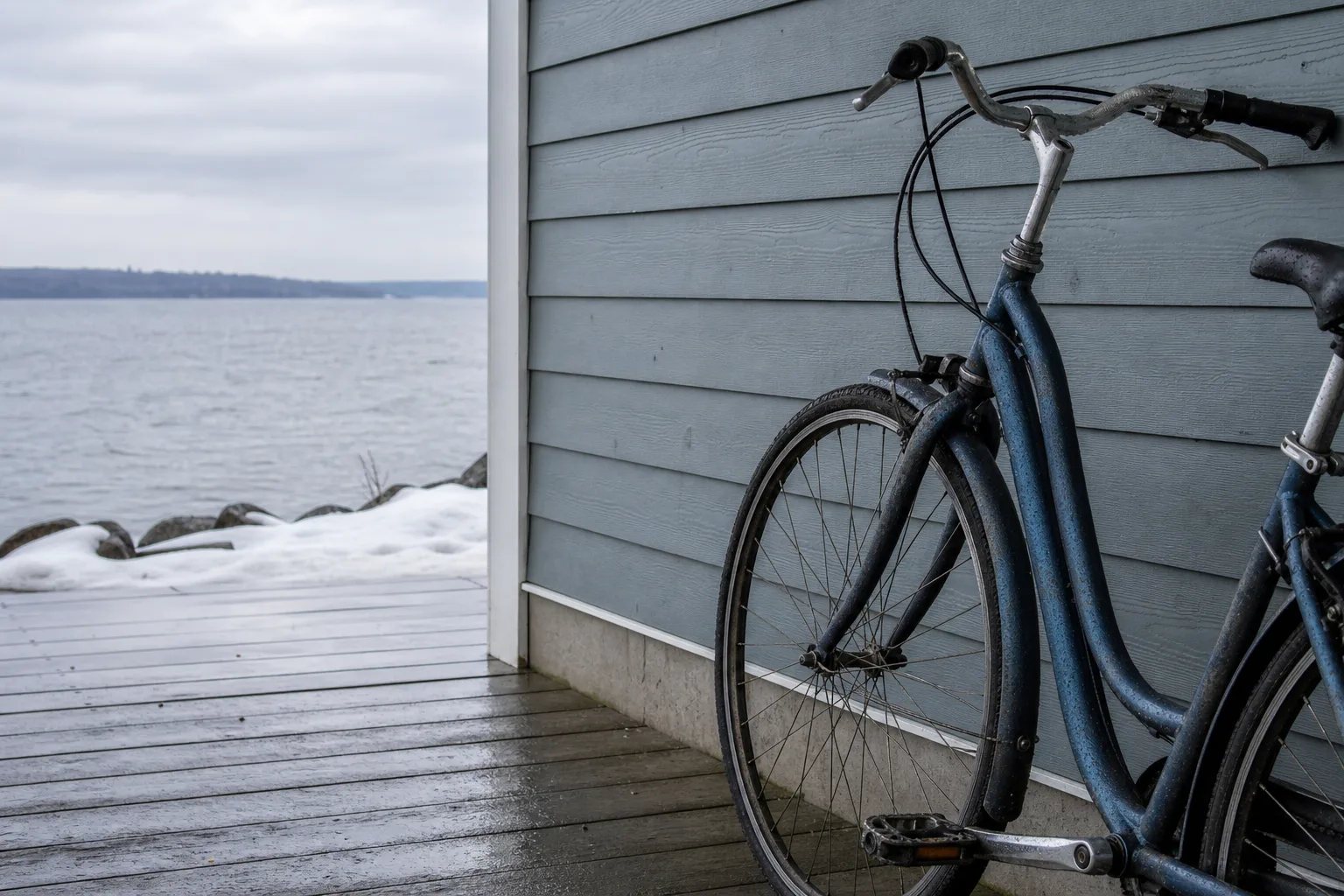 Left a bike on the porch all winter near the water? Here's what to check first